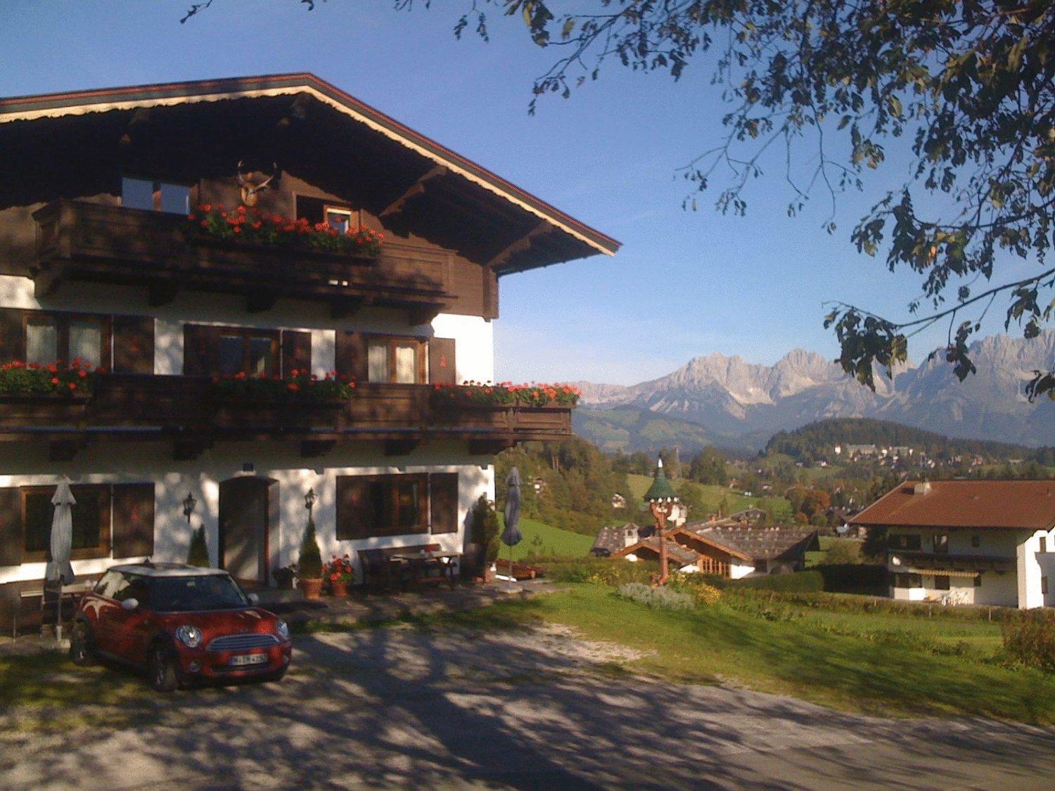 Pension Feiersinger Kitzbuhel Bagian luar foto